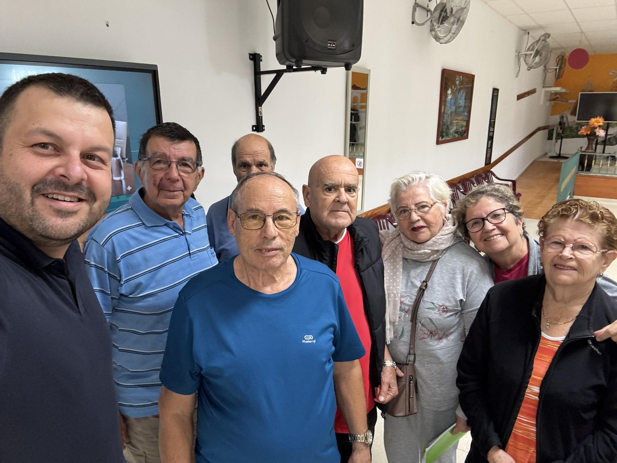 Grupo de asistentes al taller financiero